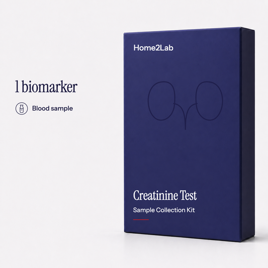 Creatinine (including eGFR) Test Home2Lab sample collection kit