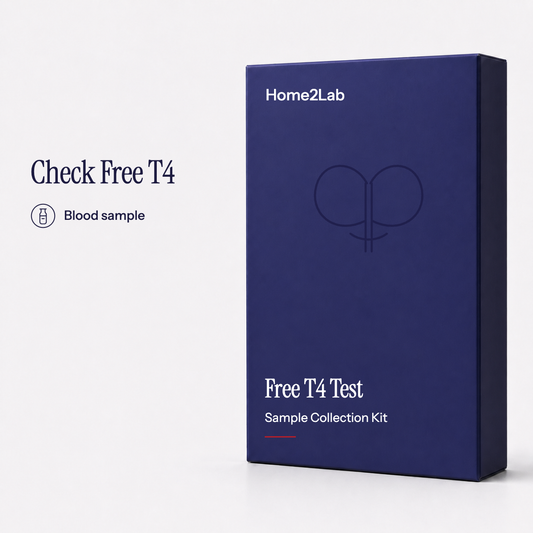 Free T4 Test Home2Lab sample collection kit