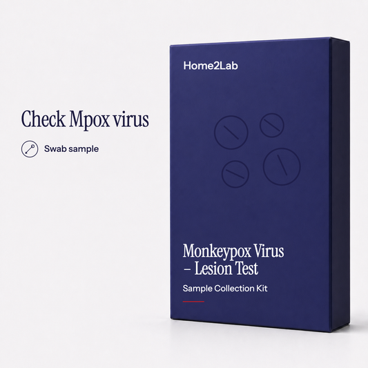 Monkeypox Virus – Lesion Test Home2Lab sample collection kit