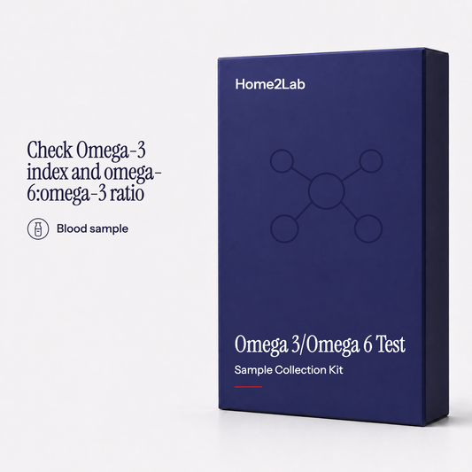 Omega 3/Omega 6 Test Home2Lab sample collection kit