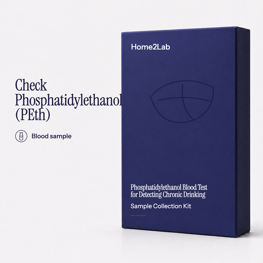 Phosphatidylethanol Blood Test for Detecting Chronic Drinking Home2Lab sample collection kit