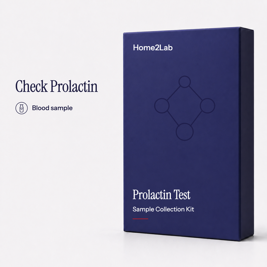 Prolactin Test Home2Lab sample collection kit