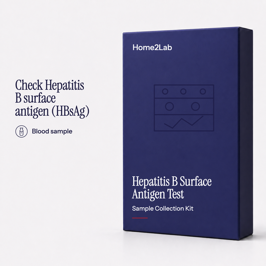 Hepatitis B Surface Antigen Test Home2Lab sample collection kit