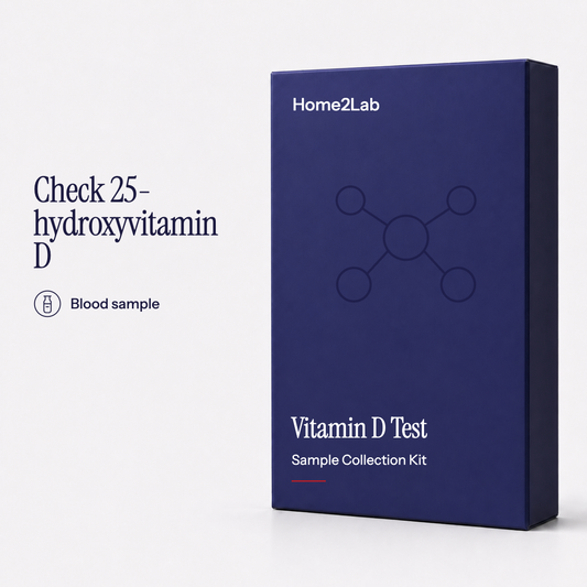 Vitamin D (25-OH) Test Home2Lab sample collection kit